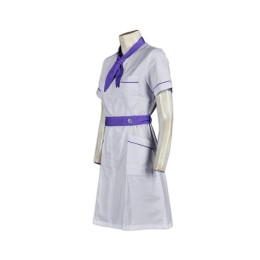 NU018訂造領帶款领護士服  自製醫院制服  訂購員工診所制服  訂做醫院制服生產商HK NU018訂造領帶款领護士服  自製醫院制服  訂購員工診所制服  訂做醫院制服生產商HK